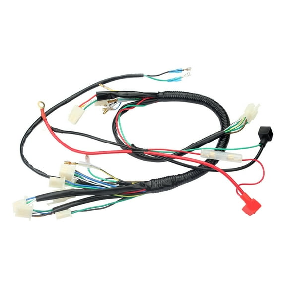 ROZYARD Motorbike Ignitions Coils CDI Electric Cable Wire Harness Kit for 50-125ccMoped