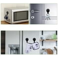 thumbnail image 4 of 4 Pack Magnetic Grill Hooks Grill Accessories for Hanging Grill Tools Black, 4 of 9