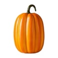 thumbnail image 3 of Resin Simulated Pumpkin Ornament, Outdoor Fall Pumpkin Decorations, Halloween Pumpkin Decorations, Fall and Halloween Decor, Polished Craft Sculpture with Glossy Curved Hobby for, 3 of 7