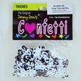 thumbnail image 2 of Confetti Number 50 Black, White - Pouch (1/2 oz) - CCP7504, 2 of 8