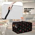 thumbnail image 5 of Renewold Toaster Oven Cover Stain-Resistant Air Fryer Smart Oven Protector with Storage Pockets Easy Clean Kitchen Appliance Accessories, 18.5 x 14.5 x 9 Inches, Cherry Black, 5 of 7