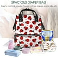 thumbnail image 4 of Defioc Ladybug And Heart for Baby Diaper Bag Backpack - Baby Bag for Boys & Girls - Diaper Backpack - Large Travel Diaper Bags- Baby Registry Search & Shower Gifts, 4 of 5