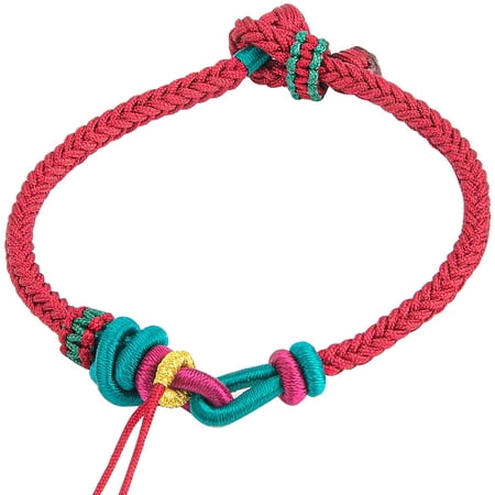 China Feng Red String Bracelet Red Rope Braided Bracelet for Good Luck