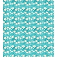 thumbnail image 3 of Ambesonne Stars Duvet Cover Set, Modern Grunge Half Tone, 2-Calking, Eggshell and Seafoam, 3 of 7