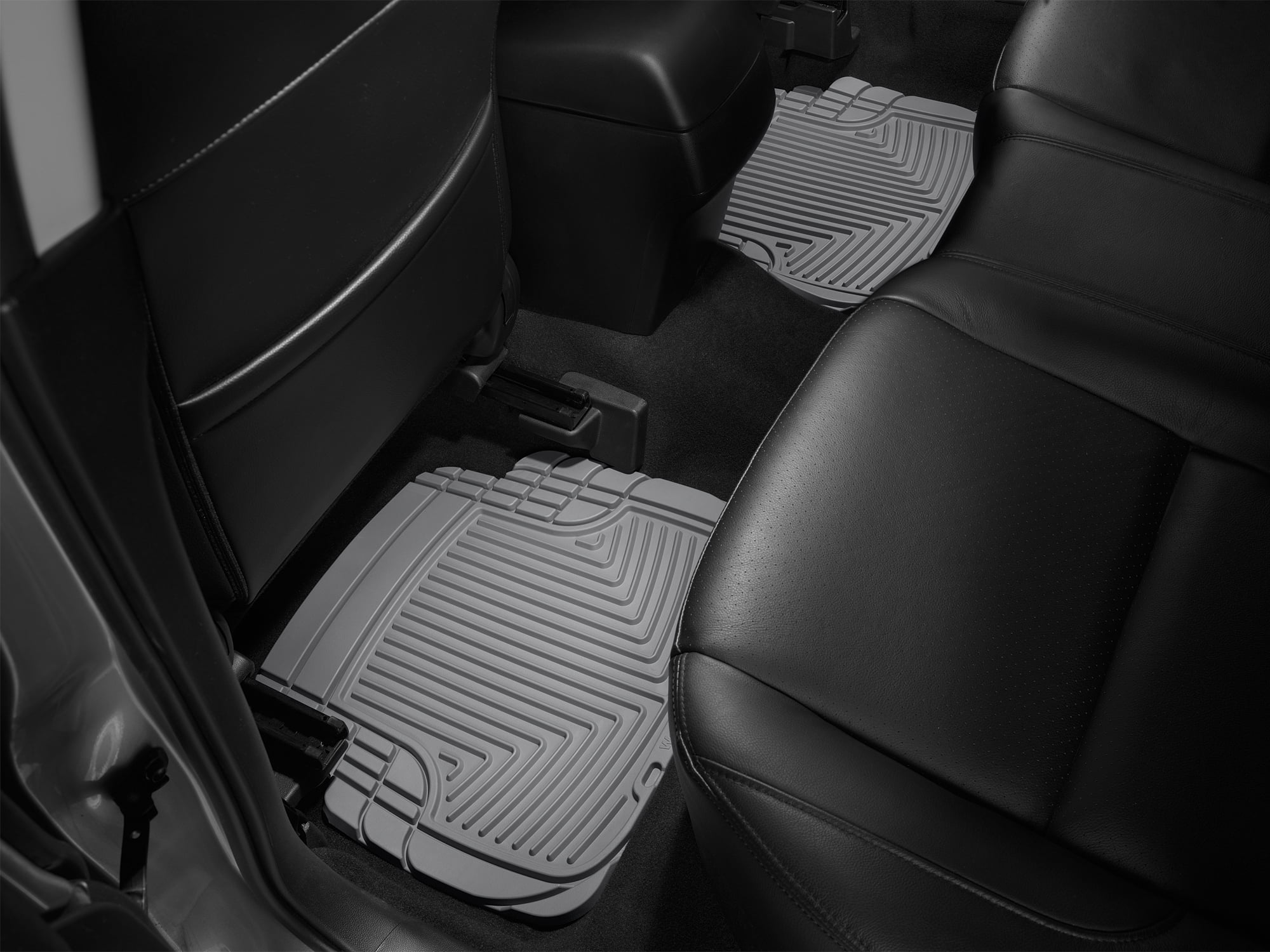 WeatherTech All-Weather Floor Mats compatible with Allroad, Wrangler 2-Door, 535i, 650i, M3, M5 (E34) - 2nd Row, Grey