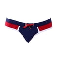 thumbnail image 2 of FhsagQ Underwear Men Underwear Cotton Super Fit Men's Underwear With Drawstring Patchwork Breathable Swimming Trunks Comfortable Underwear Stretchy Underwear for Men Navy M, 2 of 5