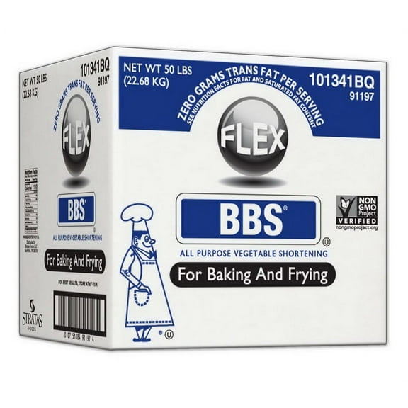 (Price/Case)Bbs Flex All Purpose Vegetable Shortening 50 Lb (Non-Gmo Project Verified)