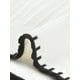 thumbnail image 5 of INSPIRAR CHIC Chaleco de Mujer Cuello en V Uniforme Escolar Sin Mangas Suéter de Punto Color Contrastante M Blanco, 5 of 6