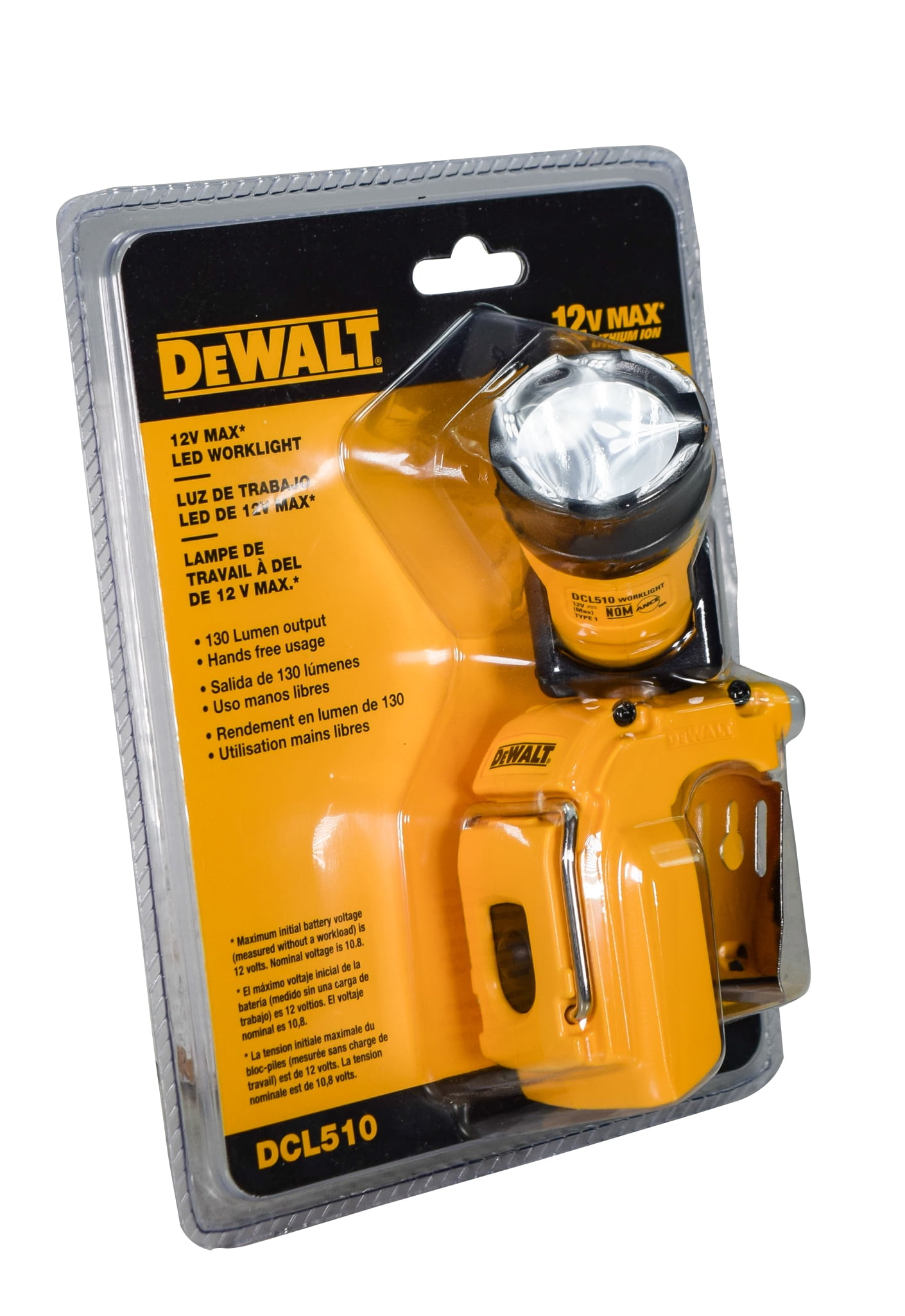 Dewalt DCL510 12V Lithium Ion MAX LED Worklight-***NEW*** 