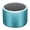 Blue, variant on Bluetooth Speaker Portable Mini Wireless Speaker with Magnetic Knob Stereo Sound Built In Mic for Phone Calls Indoor Outdoor Use Camping Travel Home Office