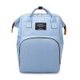 thumbnail image 1 of Sywqhk Mochila De Lona Para Mamá, Mochila Portátil Impermeable (Azul Claro) Sywqhk Para estrenar, 1 of 5
