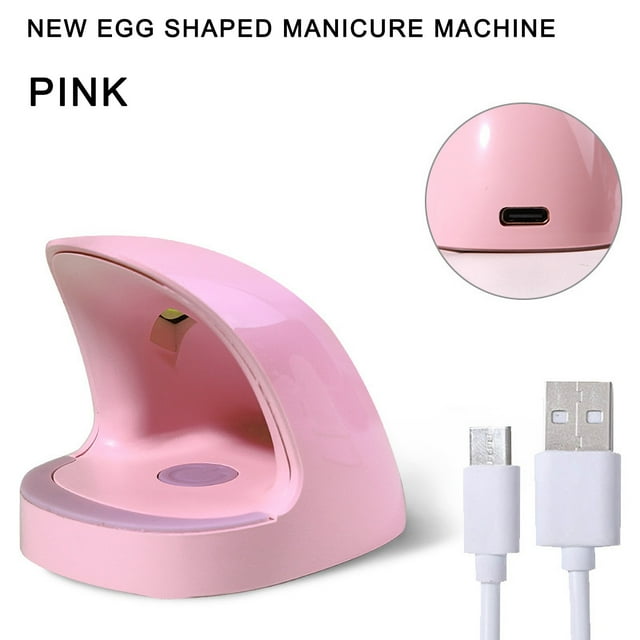 EGNMCR Phototherapy Lamp Mini Portable Nail Lamp Quick-drying Single Finger Nail lights