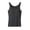 Dark Gray, variant on Staron Women's Summer Built-in Bra Camisole Round Neck Sleeveless Casual Comfy Stretchy Solid Color Tank Top, Yellow M