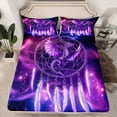 thumbnail image 2 of Castle Fairy Magical Dragon Queen Sheet Sets,Bohemian Dreamcatcher Bed Set, 2 of 7