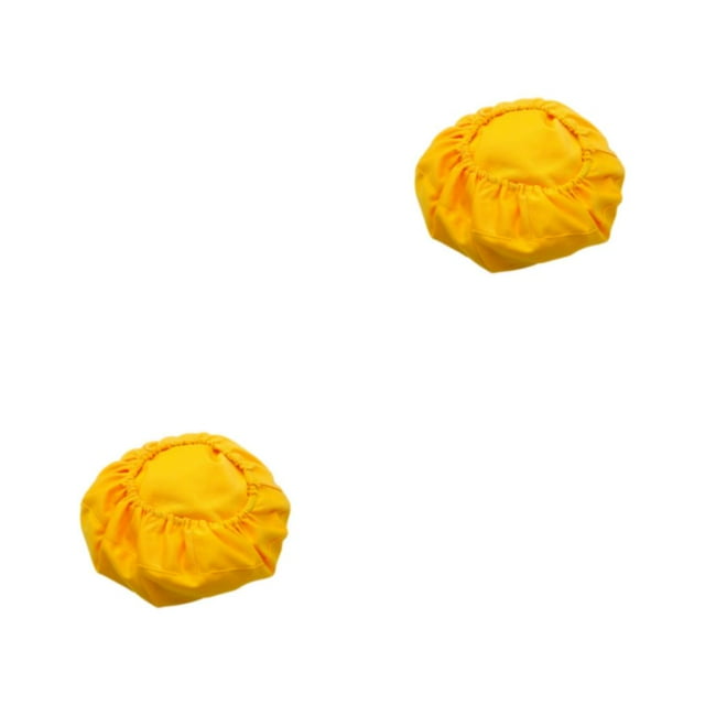 kurtrusly Cloth Chair Cover Set Easy To Install Soft And Comfortable Durable And Dustproof Extra yellow 2Set