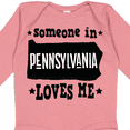 thumbnail image 4 of Inktastic Someone in Pennsylvania Loves Me Boys or Girls Long Sleeve Baby Bodysuit, 4 of 5
