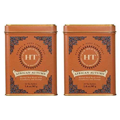 Harney & Sons Fine Teas African Autumn Tin 20 Sachets (Pack of 2) Harney & Sons Fine Teas African Autumn Tin 20 Sachets (Pack of 2)