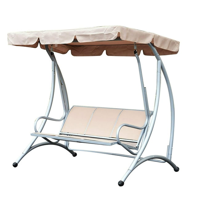 Housse de Siège de Balançoire Imperméable Extérieure Imperméable Durable Anti-Poussière Beige
