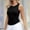 Black, variant on TMOYZQ Tank Tops for Women 2025 Summer Casual Cute Sleeveless Ribbed Basic Shirts Beach Vacation Clothes Tees