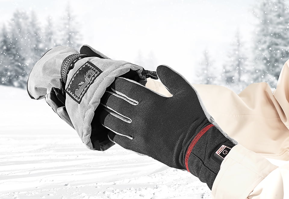sharper image heated gloves