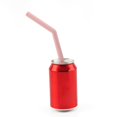 thumbnail image 4 of Joernso Portable Juice Beverage Cocktail Reusable Curved Silicone Drinking Straw Pipe, 4 of 7