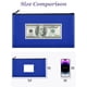 thumbnail image 2 of Bolsas de piel para depósitos bancarios SMARTAKE, paquete de 10 unidades, azules x cm, 2 of 7