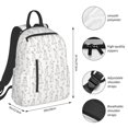 thumbnail image 2 of Yiaed Bunny And Bird Print Lightweight Backpack Travel Backpacks Hiking Daypack for Women Men, 2 of 5