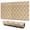 Golden Christmas Pattern, variant on Long Mouse Pads for Desk,Light Blue Christmas Tree Pattern Desk Mats on Top Of Desks, Desk Mouse Pad Extra Large with 3mm Non-Slip Base and Stitched Edge for Gaming,Office,Work,Home 31.5x11.8in