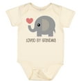 thumbnail image 3 of Inktastic Loved by Grandma Cute Grandchild Boys or Girls Baby Bodysuit, 3 of 5