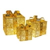 Gueuusu Christmas Decoration Lighted Gift Box, Wrought Iron Christmas Layout