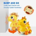 thumbnail image 3 of Crawling Baby Toys for Babies, Touch & Go Light up Musical Dinosaur Walking Toys，Baby Musical Toys 6 to 12 Months Age 1-2, 3 of 7