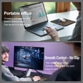 thumbnail image 3 of Mouse Pad for Excel Shortcuts – Small Excel Spreadsheet Cheat Sheet Desk Pad – 11.8"x9.8" Portable Computer Mousepad – Gaming, Office, Waterproof, Non-Slip, Stitched Edges, 3 of 6