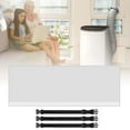 thumbnail image 2 of Universal Air Conditioning Hose Insulation Sleeve Double Layer Fiberglass Reflective Aluminum Foil Lock Temperature Flame Retardant Design for Efficient Furniture, 2 of 5