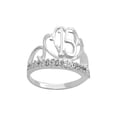 thumbnail image 1 of Anillo Corona Horoz Plata 925 #6 WP8 Diseño de Corazón XV Años, 1 of 3
