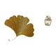 thumbnail image 5 of Escultura de hojas de ginkgo de hierro forjado, arte de pared, estatua abstracta, decoración colgante, decoración del hogar, adecuada para sala de est, 5 of 8