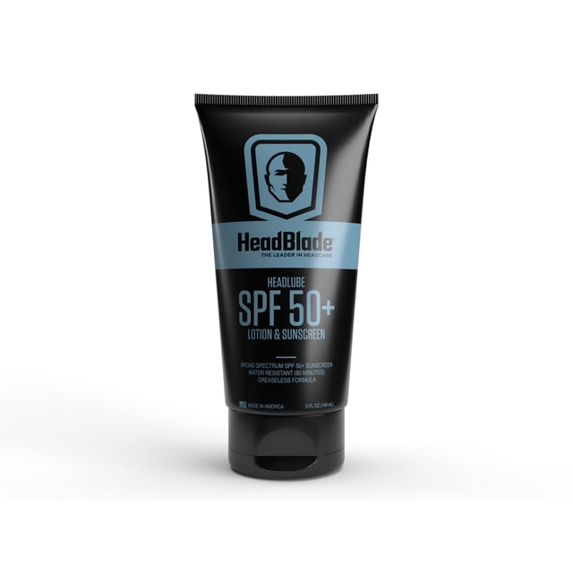 Loción y Protector Solar HeadBlade HeadLube SPF 50 para Hombres