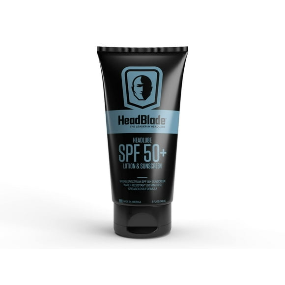 Loción y Protector Solar HeadBlade HeadLube SPF 50 para Hombres