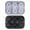 Black, variant on Silicone Ice Cube Mold Set with Rose, Sphere, and Rhombus Shapes for Whiskey, Cocktails, and Coffee