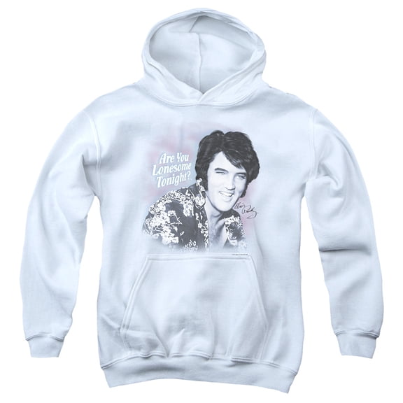 Elvis Presley - Lonesome Tonight - Youth Hooded Sweatshirt - Small