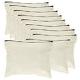 thumbnail image 4 of DINHEAROM 10Pcs Fabric Zipper Pouch for Art Supplies and Makeup Storage, 4 of 8