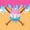 Pink Blue Cream, variant on Manfei Cartoon Baseball Zipper Twin Comforter Sets with Fitted Sheet and 2 Pillowcases, Kawaii Sport Zipper Bedding Set, Red Blue White Multicolor