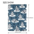 thumbnail image 3 of Pofeuu Snow Penguin Print Travel Document Organizer Passport Holder Men Women for Family (6.5 in x 4.5 in),Wallet Holder Credit Card Clutch Bag Case, 3 of 5