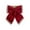 Red-Gold, variant on Christmas Decorations 10" Red Glitter Christmas Bows Hanging for Tree Wreaths Crafts Wrapping Accessories