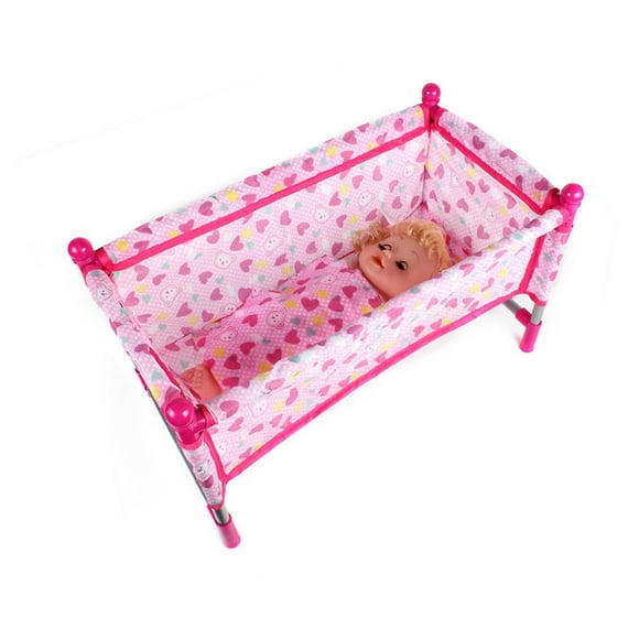 Doll Stroller Toy, Baby Doll Accessories, Baby Doll Nursery Stroller Dining Chair Rocking Chair Swing For Dolls, Foldable Lightweight Kid - Jxlgv