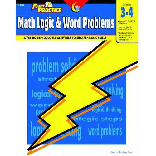 Creative Teaching Press Math Logic & Word Problems, Multiple Grade