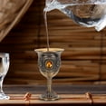 thumbnail image 3 of ADDHAT Golden Retro Wine Goblet Set Stainless Steel Tin Alloy for Home Use 2Pcs, 3 of 5
