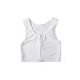 thumbnail image 4 of Minnieouse Tank Top Chaleco Camisa Pecho Trans Elástico Deportes Ropa Interior Vendaje Reforzado Corsé Corto Transpirable Mujer Blanco XL Type2 NO2, 4 of 6
