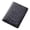 Black, variant on Slim Vertical Card Holder Purse for Men Compact Banknote Wallet Minimalist Design