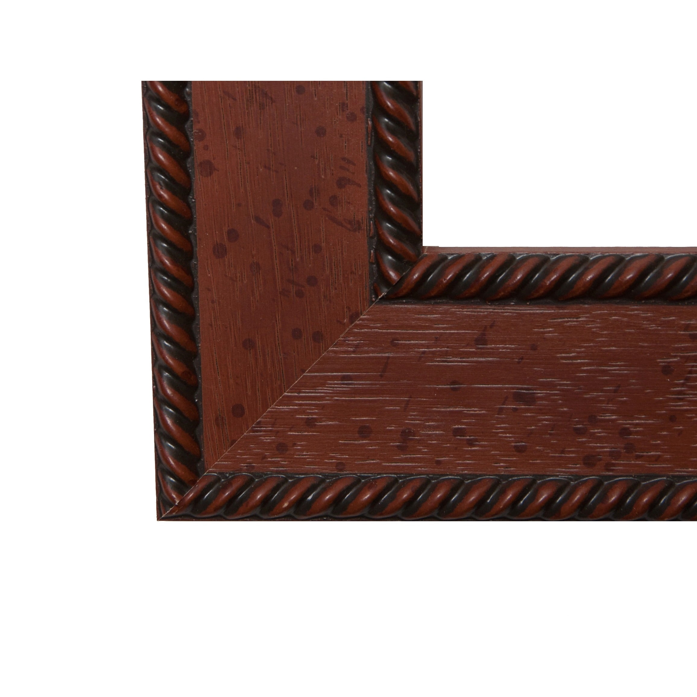 Rayne Ava Collection Rustic Rope Wall Mirror - (31 x 37)
