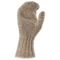 thumbnail image 2 of Fox River Ragg Adult Cold Weather Mitten, Small, Brown Tweed, 2 of 2
